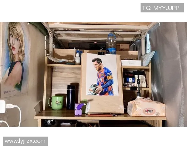 用彩铅描绘足球巨星梅西的精彩瞬间与传奇生涯